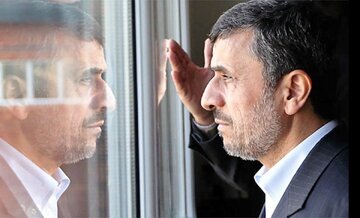 سکوت احمدی نژاد
