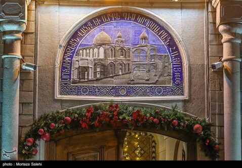 حال و هوای کلیسای «وانک» در آستانه سال نو میلادی+عکس