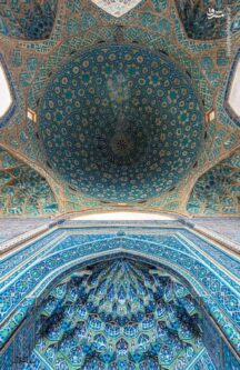 معماری زیبای مسجد جامع یزد(عکس)