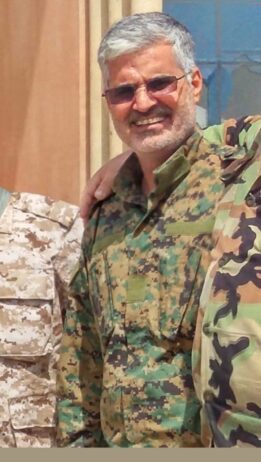 تصویر جدید از شهید امیدزاده فرمانده سپاه که امروز توسط اسرائیل ترور شد (عکس)
