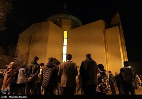 تصاویری از مراسم آغاز سال نو میلادی ۲۰۲۴ در تهران(عکس)