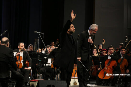 غوغای ارکستر ملی ایران؛ مراسم افتتاحیه جشنواره موسیقی فجر + عکس