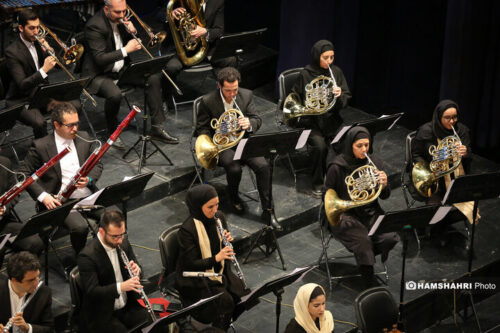 غوغای ارکستر ملی ایران؛ مراسم افتتاحیه جشنواره موسیقی فجر + عکس