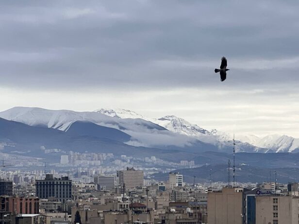 تصاویری از آسمان ابری و دیدنی تهران