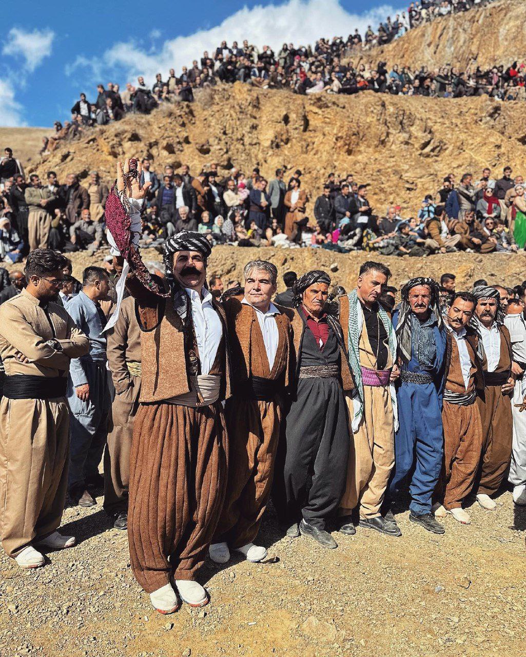 مراسم استقبال از نوروز در کردستان(عکس)