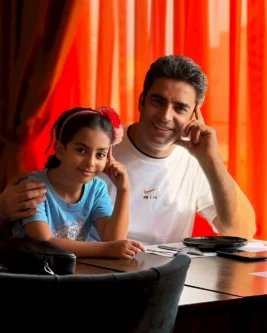 منوچهر هادی در کنار دخترش سوفیا(عکس) منوچهر هادی در کنار دخترش سوفیا(عکس)